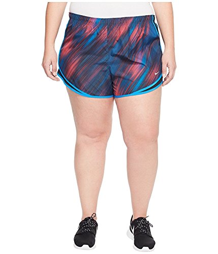 Image of Nike Women's Tempo Short (Racer Pink /Black /Racer Pink /Wolf Grey, 3X 3)