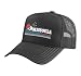 Missoula Montana Vintage Mountains Pride Trucker Hat with Adjustable Mesh Back, Black