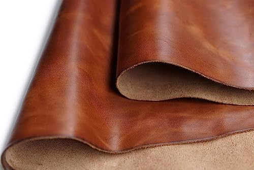 Feuilles en cuir véritable pour l'artisanat du cuir, carrées, en cuir de buffle pleine fleur, idéales pour la fabrication de bijoux, pour l'artisanat du cuir, l'artisanat, la couture, les loisirs,