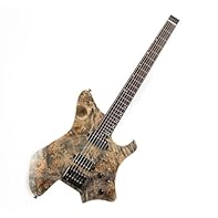 PREMIUM CONSTRUCTION: Features a roasted Padauk and Poplar Burl body with a 5-piece roasted Maple/Padauk neck, offering exceptional tonal qualities and stability INNOVATIVE NECK DESIGN: Compound U to C shape neck profile with 648mm scale length and 9...