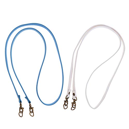 Acessórios de cinto de substituição slim com alça de bolsa fashion feminina 2 peças da menolana