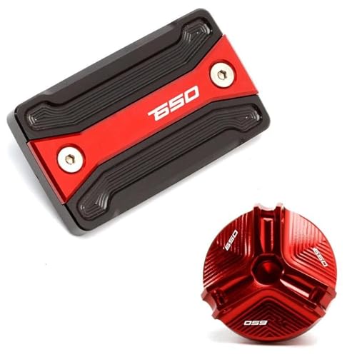Tapa de depósito de frenos para mantener el circuito seguro en rutas con Suzuki SV650