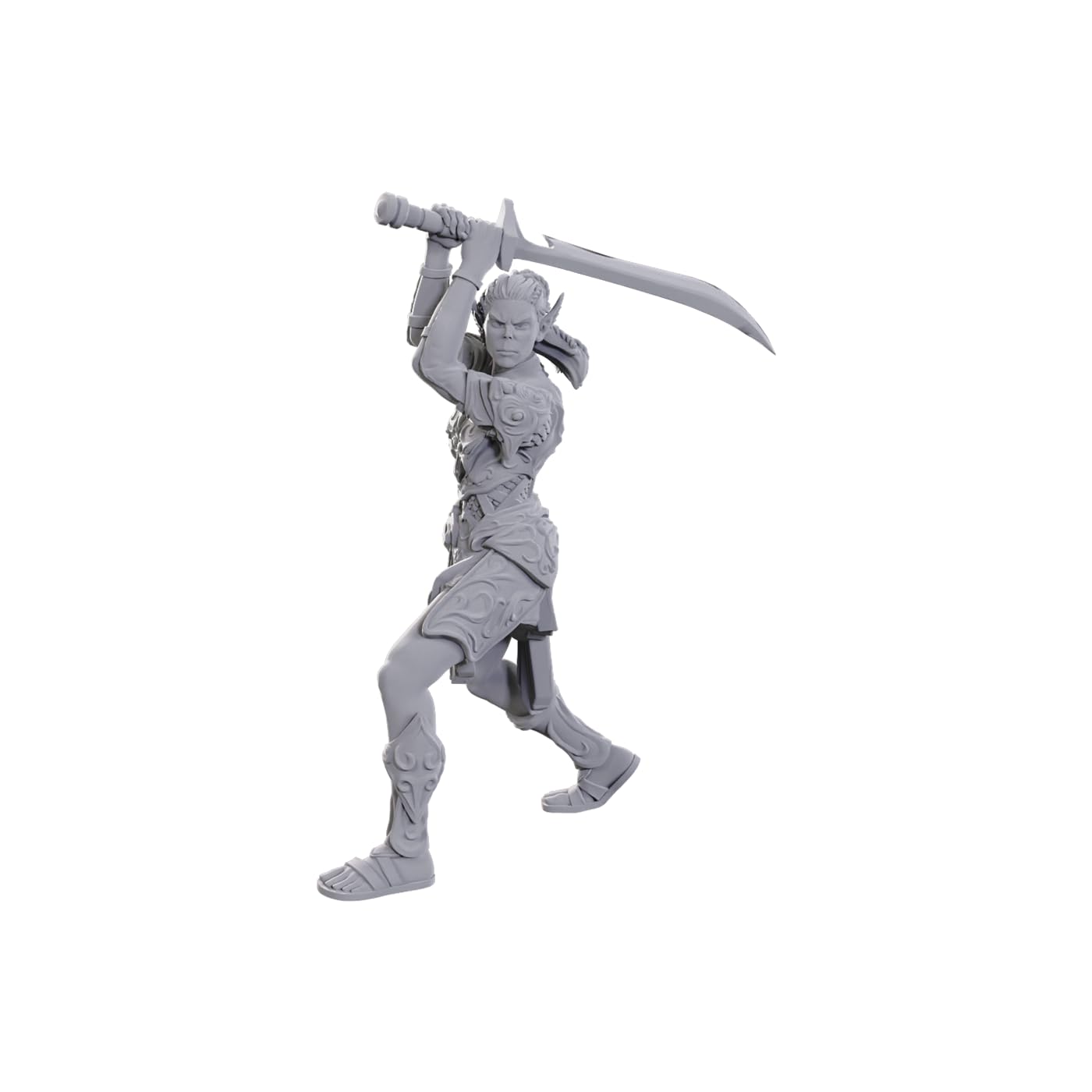 Wizkids - D&D Nolzurs Marvelous Miniatures: Special Edition Baldurs Gate 3 - Laezel & Shadowheart, Green, 5 inches