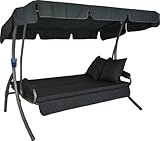 Angerer Trend Joy Hollywoodschaukel Joy, Grau, 3-Sitzer - 2