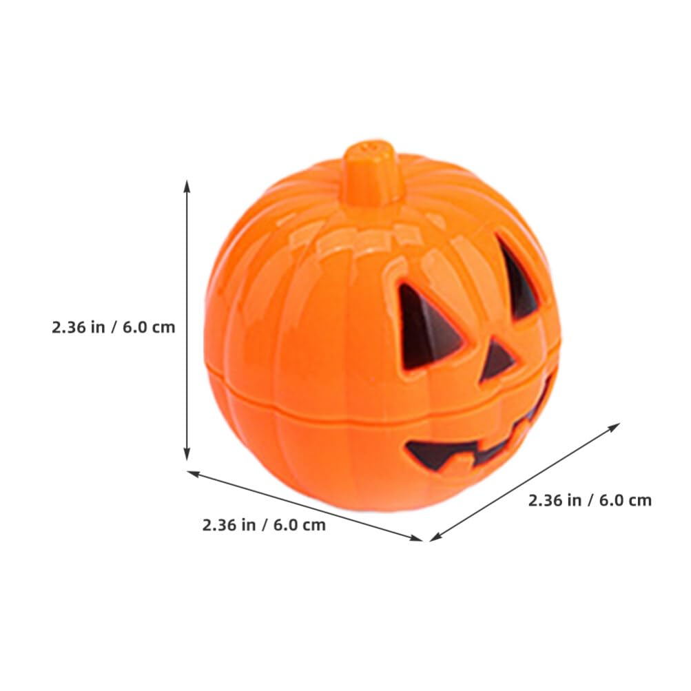 ERINGOGO 24pcs Pumpkin Candy Box Halloween Treat Container Presents Box Holder Halloween Pumpkin Eggs Candy Holder for Halloween Egg Hunt Trick or Treat Party Favor Orange