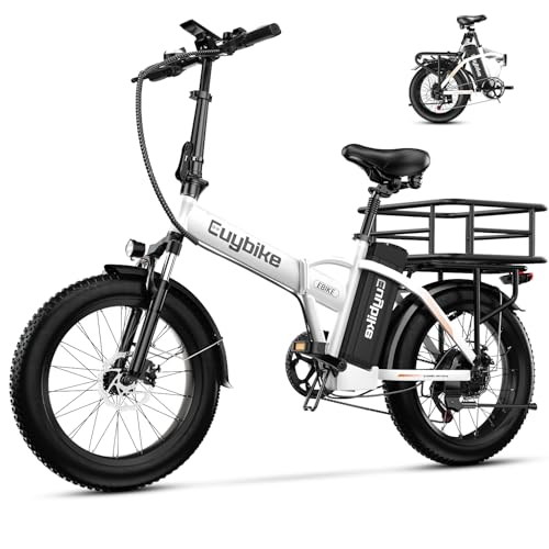 Foldable Electric Bike for Adults, 30+MPH, 48V 20Ah...
