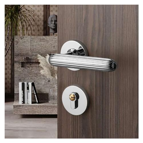 Cerradura silenciosa para baño y dormitorio en madera maciza estilo nórdico 5