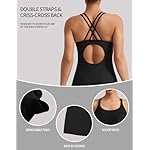 beautyin Boyleg Swimsuits for Women Athletic One Piece Bathing Suit Crisscross Back Swimwear - Image 3