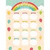 Birthday Chart for Classroom, Happy Birthday Bulletin Board Set, Reusable Colorful Classroom Poster