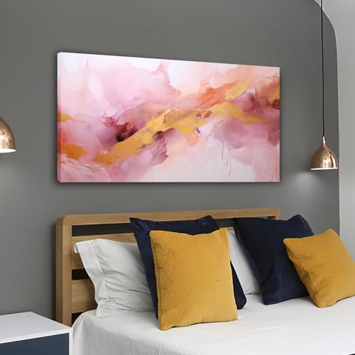 Art mural sur toile de marbre moderne grand tableau abstrait encadré - 3