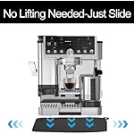Sliding Pad for Coffee Maker - Anti-Slip Cafe Maker Machine Sliding Tray - Anti-Scratch Protector Reusable for Home Dorm Bar Breakfast Restaurant Counter Hotel Break Room - Image 4