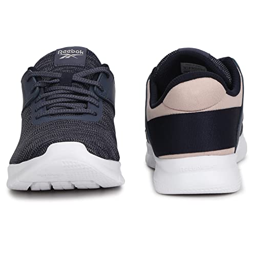 Image of Reebok Men Genesis Runner Running Shoes Smoky Indigo - Vector Navy - Soft Ecru 11