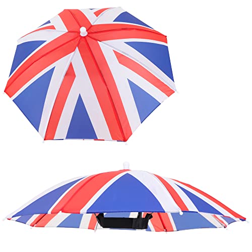 Toyland® Union Jack Umbrella Hat - Perfect For British Celebrations - British Fancy Dress
