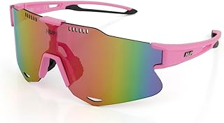 Óculos de Sol Hupi Bari Rosa - Lente Rosa Espelhado, Cor: Rosa