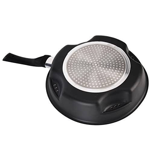 Poêle en aluminium durable et multifonctionnelle avec couvercle - 7