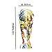 World Cup 3D Replica Trophy Limited Edition - Durable Desktop Display, Office Decoration, Football Memorabilia (Medium)