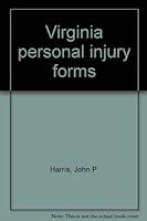 Virginia Personal Injury Forms 1558341870 Book Cover