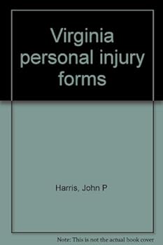 Hardcover Virginia Personal Injury Forms Book
