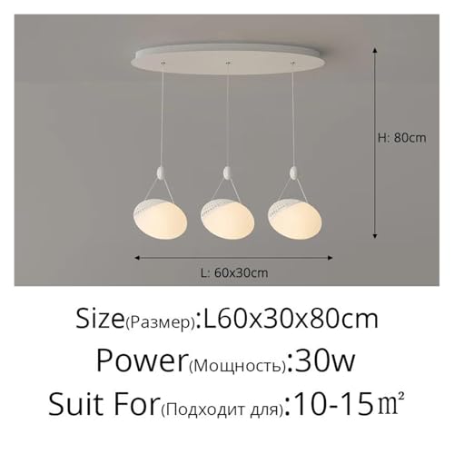 Luminaires modernes LED avec variation continue pour salle à manger - 3