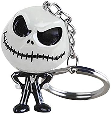 Stronrive Nightmare Before Christmas Keychain Jack Key Ring Men Women Halloween Party Creative Gift