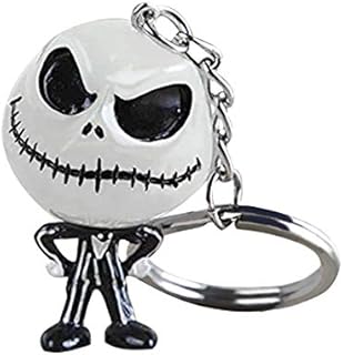 Stronrive Nightmare Before Christmas Keychain Jack Key Ring Men Women Halloween Party Creative Gift