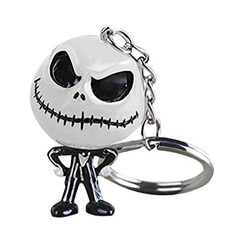 Stronrive Nightmare Before Christmas Keychain Jack Key Ring Men Women Halloween Party Creative Gift Cover