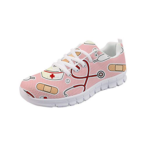 Showudesigns - Zapatillas deportivas de moda para mujer y niña, diseño de animales, para correr, 38 EU