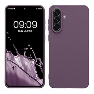 kwmobile telefoonhoesje compatibel met Samsung Galaxy A56 5G hoesje - Zachte case voor smartphone - Back cover in Bleke iris