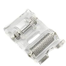 DREAMSTITCH SA190 Snap On Clear Roller Presser Foot for Brother, Babylock, Simplicity, Singer Sewing Machine AltESG-RF7314W