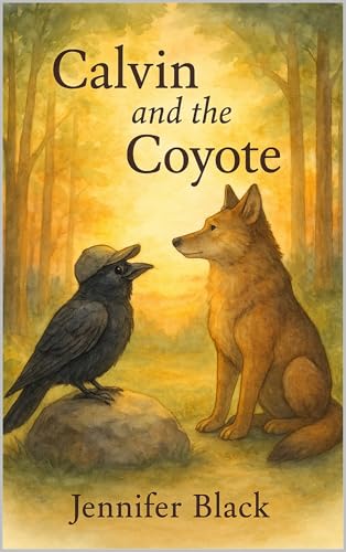 Calvin and The Coyote: A Tender Story About Friendship, Firelight, and Goodbyes Too Big to Say All at Once