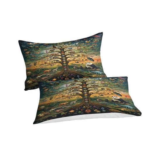 Parure de lit Arcoíris 3D en microfibre premium ultra-douce pour lit simple - 3