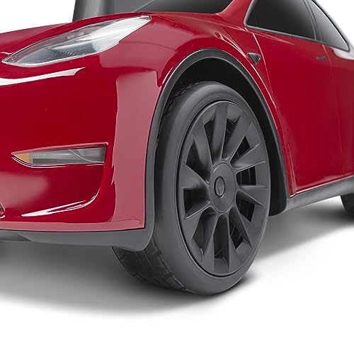 Radio Flyer My First Tesla Model Y, Rutschspielzeug, Rotes Spielzeug für Kleinkinder, für 1,5–4 Jahre