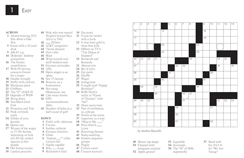 The New York Times Large-Print Crosswords, 120 Puzzles, photo 2 on Amazon.com
