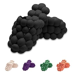 Funny Spa Slippers Massage Bubble Slides Slippers for Women Men,Funny Lychee Non-slip Gym House Slippers Shower Bedroom…