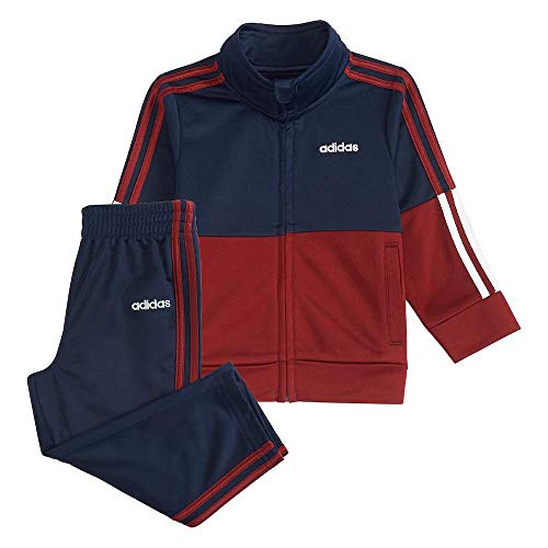 adidas Boys' Tricot Jacket & Pant Clothing Set