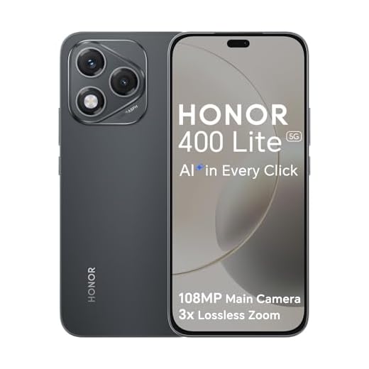 HONOR 400 Lite 5G Smartphone 8 GB 256 GB, Negro