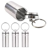 Design Portable: le porte-clés porte-boîte est facile à transporter, vous pouvez l'accrocher au porte-clés et le mettre dans votre poche.