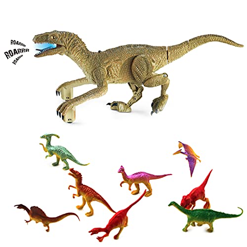 Hanmun Dinosaur Toys For Kids, Walking And Roaring Dinosaur Remote Control Electronic Robots Toy #TOP7