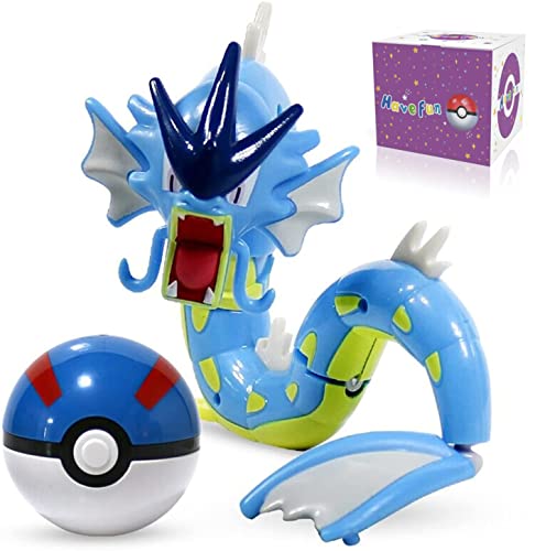 Pokeball Deformation Toy Model, Mewtwo, Poket Pop Ball, Poké Battle Action Figures, Game Action Figure For Children's Toy Set Birthday Party Toy Gift Idea #TOP2