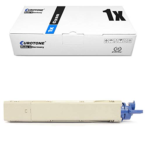Cartouche de toner cyan Eurotone pour Xerox Phaser 6250 remplacement pour imprimante laser 106R00672