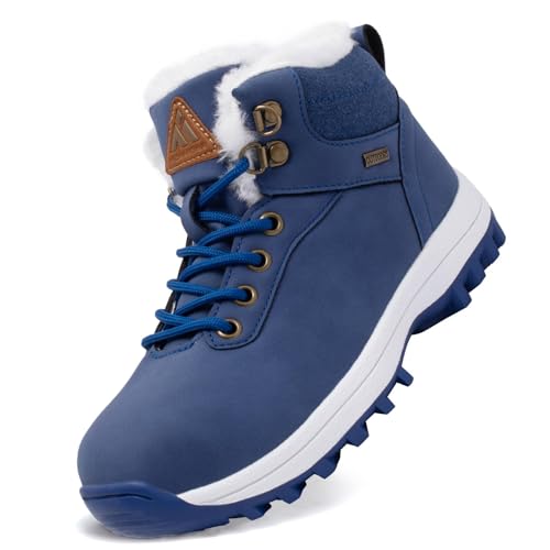 Mishansha Winterschuhe Jungen Winterstiefel Mädchen Kinderschuhe...