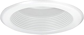 Nora Lighting NT-5001 Baffle Splay Recessed Lighting Trim White