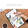 2 Pack Galaxy Tab S9 FE S Pen for Samsung Galaxy Tab S9 FE Stylus Pen Replacement for Samsung Galaxy Tab S9 FE Plus Stylus Pen WithoutBluetooth (Gray)
