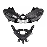 Phare Moto LED Support De Phare Et De Carénage De Moto pour YZF R6 2003 2004 2005 pour YZF R6S 2006 2007 2008 2009 Phare Travail Moto Phare