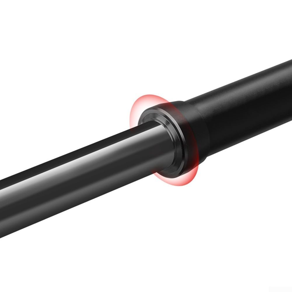 Honseadek Rialzo per manubrio della bici, adattatore da 25,4 mm a 28,6 mm per bici pieghevole, tubo di prolunga per manubrio in lega 6061 da 155 mm, nero (31,6 x 380 mm A)