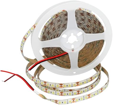 Jandei - Tira Led 5 Metros 12V para Exteriores IP65, Luz Fría 6000K, 600 LEDs SMD2835, Ancho 8mm, Luces LED Impermeables para Decoración Balcón, Jardín, Patio (no incluye fuente alimentación)