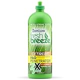 TropiClean Fresh Breeze 2x Carpet & All Pad Penetrator Stain & Odor Remover, 32oz