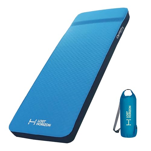 Lost Horizon Self-Inflating Foam Camping Mattress, Single, 3" Thick by Lost Horizon - Used condition - US$71.24