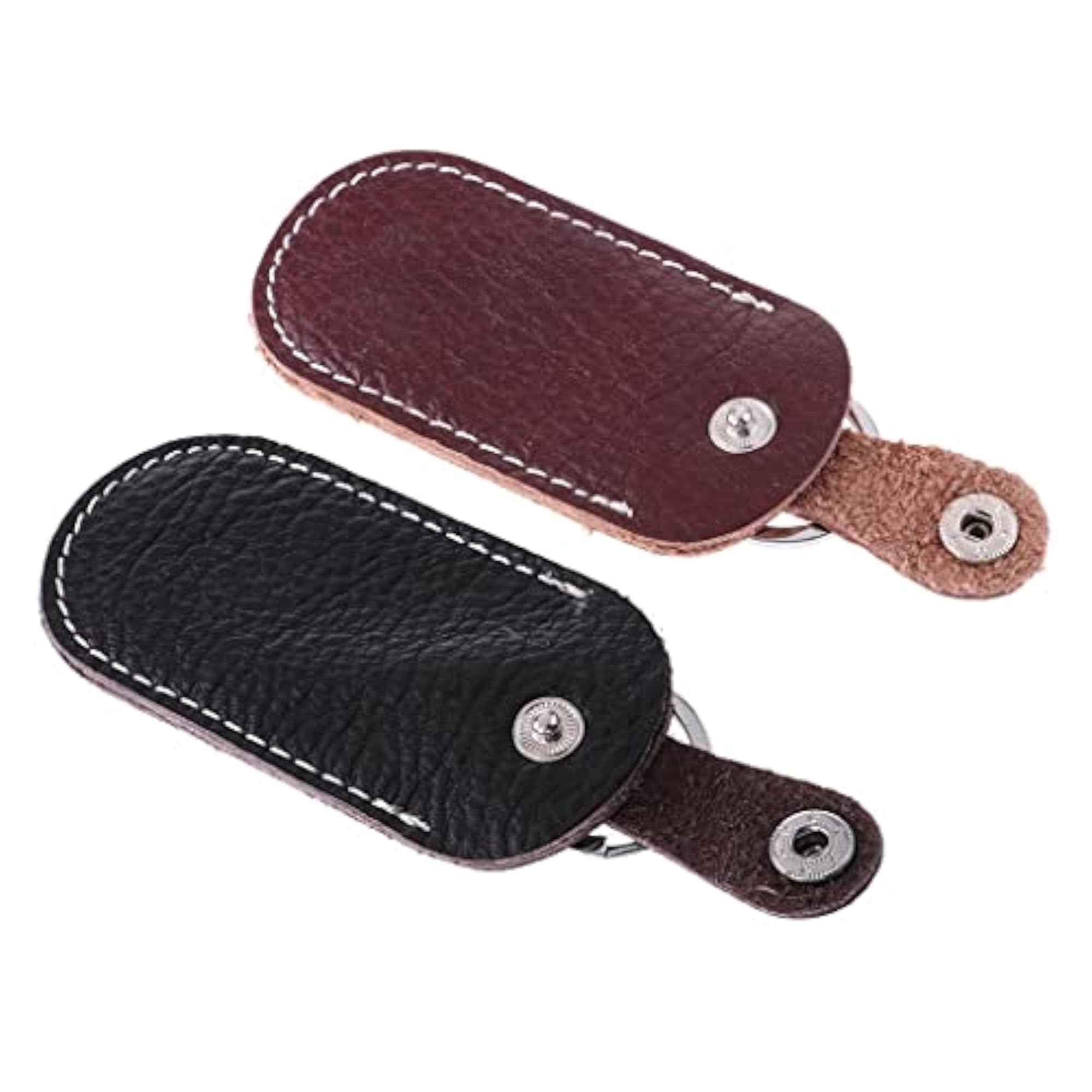 Mini USB Flash Drive Storage Bag, Black & Brown