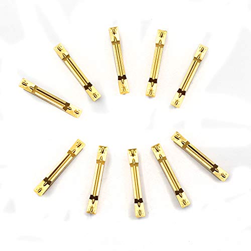 Oscarbide Carbide Grooving Inserts Mgmn300,Multilayer Coated Cnc Carbide Turning Inserts Lathe Inserts Cutters For Mgehr/Mgivr Lathe Grooving Cut-Off Tool,10 Pieces/Set #TOP2